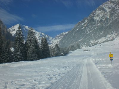 Rodelbahn Latschenhütte 2010-01.27 Oberer Abschnitt.JPG