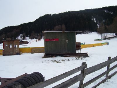 Rodelbahn Trins 2013-02-01 Zielbereich.JPG