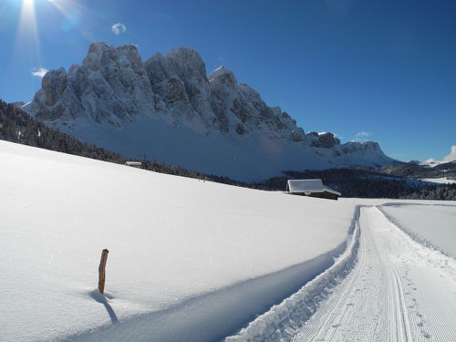 Die Nordflanken der weltberühmten Geisler Spitzen mitten im Naturpark_Puez-Geisler.