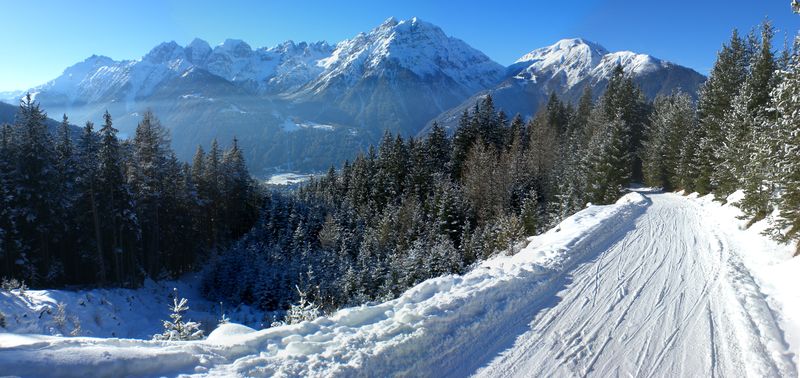 Mieders Winterrodeln